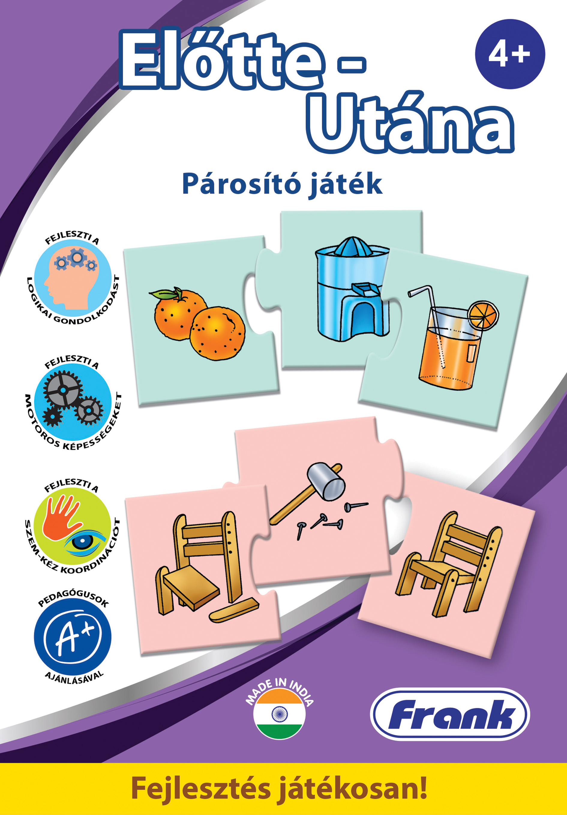 Előtte-Utána - párosító játék